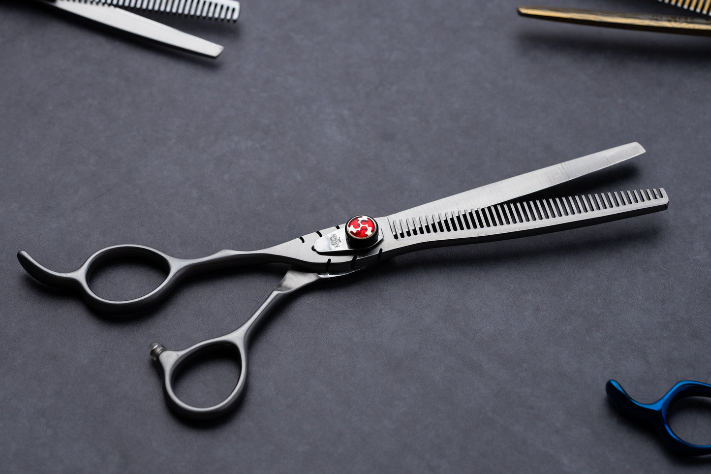Kappatsu Series 7" Left Handed Japanese Steel Hairdressing Scissors