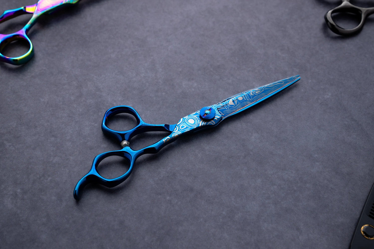 The Scissor Shop | Damascus & Japanese Steel Barber Scissors