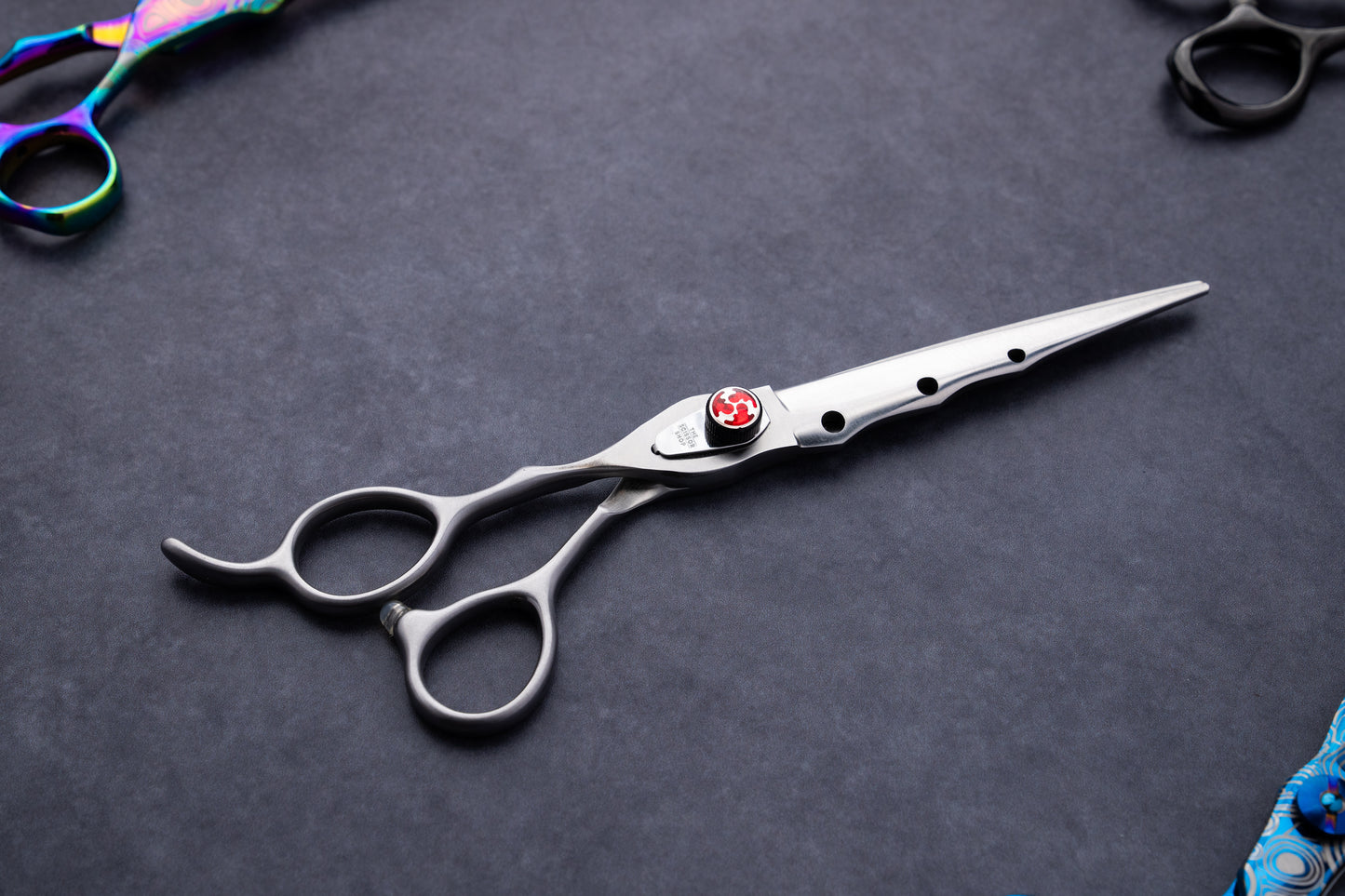 Kappatsu Series 7" Left Handed Japanese Steel Hairdressing Scissors