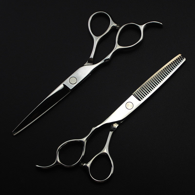 Korumo Series 6" Left Handed Japanese Steel Hairdressing Scissors The